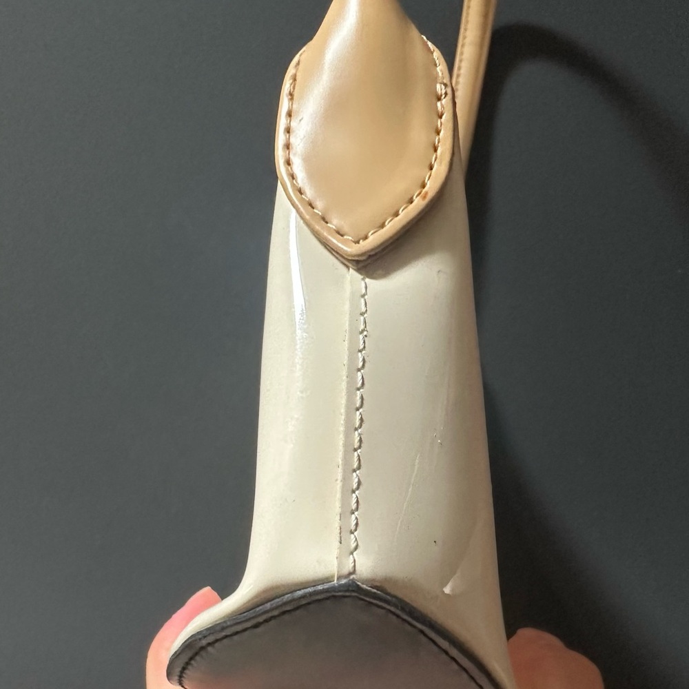 Beijo Cream and Tan Shoulder Bag - Picture 6 of 11